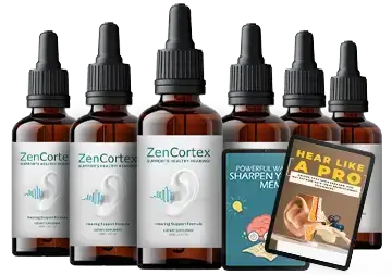 ZenCortex 6 Bottle Best Value Pack ZenCortex 6 bottle pack — ZenCortex™ is made for people who care about hearing health